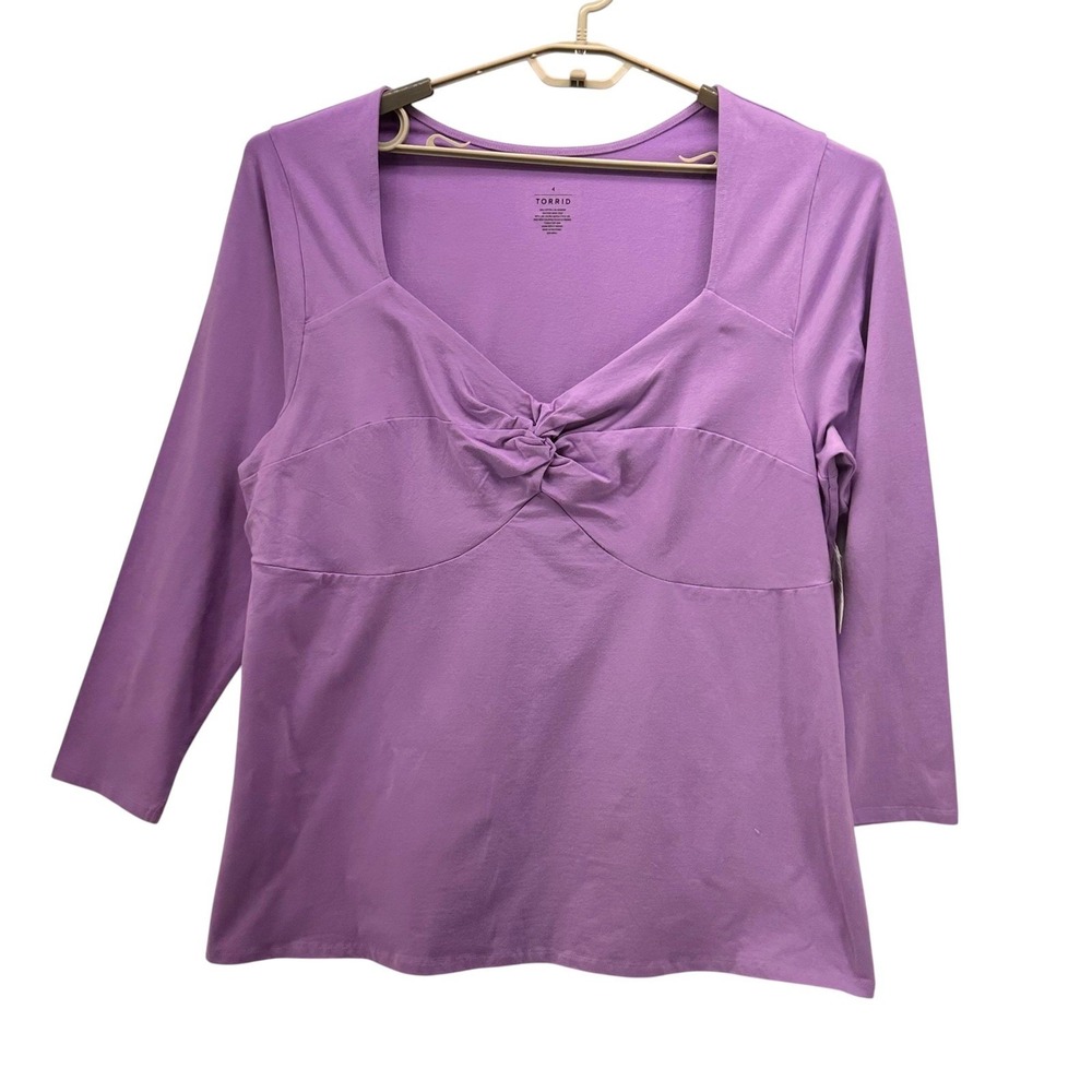 Torrid Sweetheart Blouse Purple‎ 4X